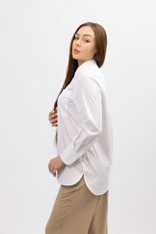 Chemise Essentielle – Blanche
