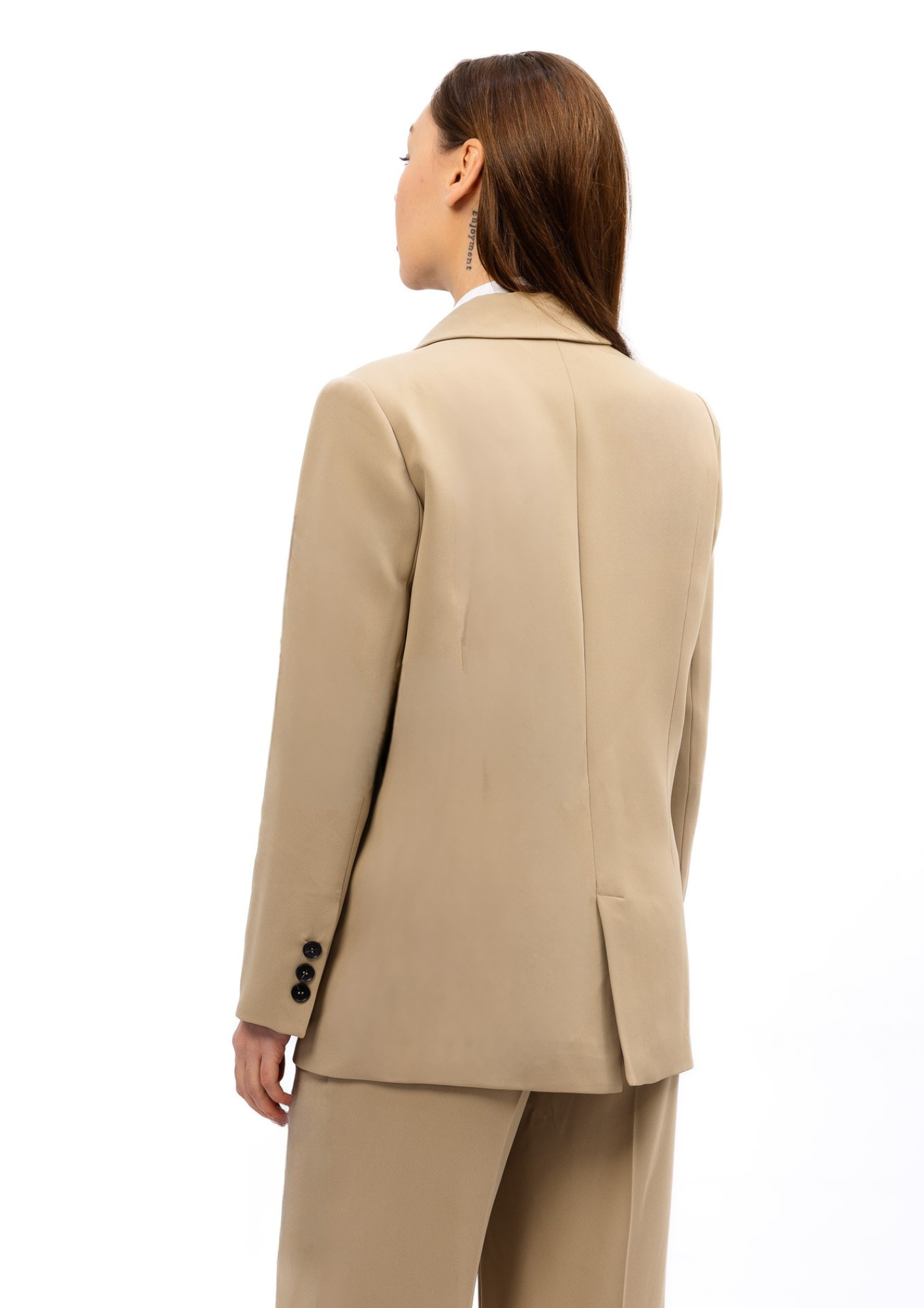Ensemble Blazer & Pantalon Ligne beige