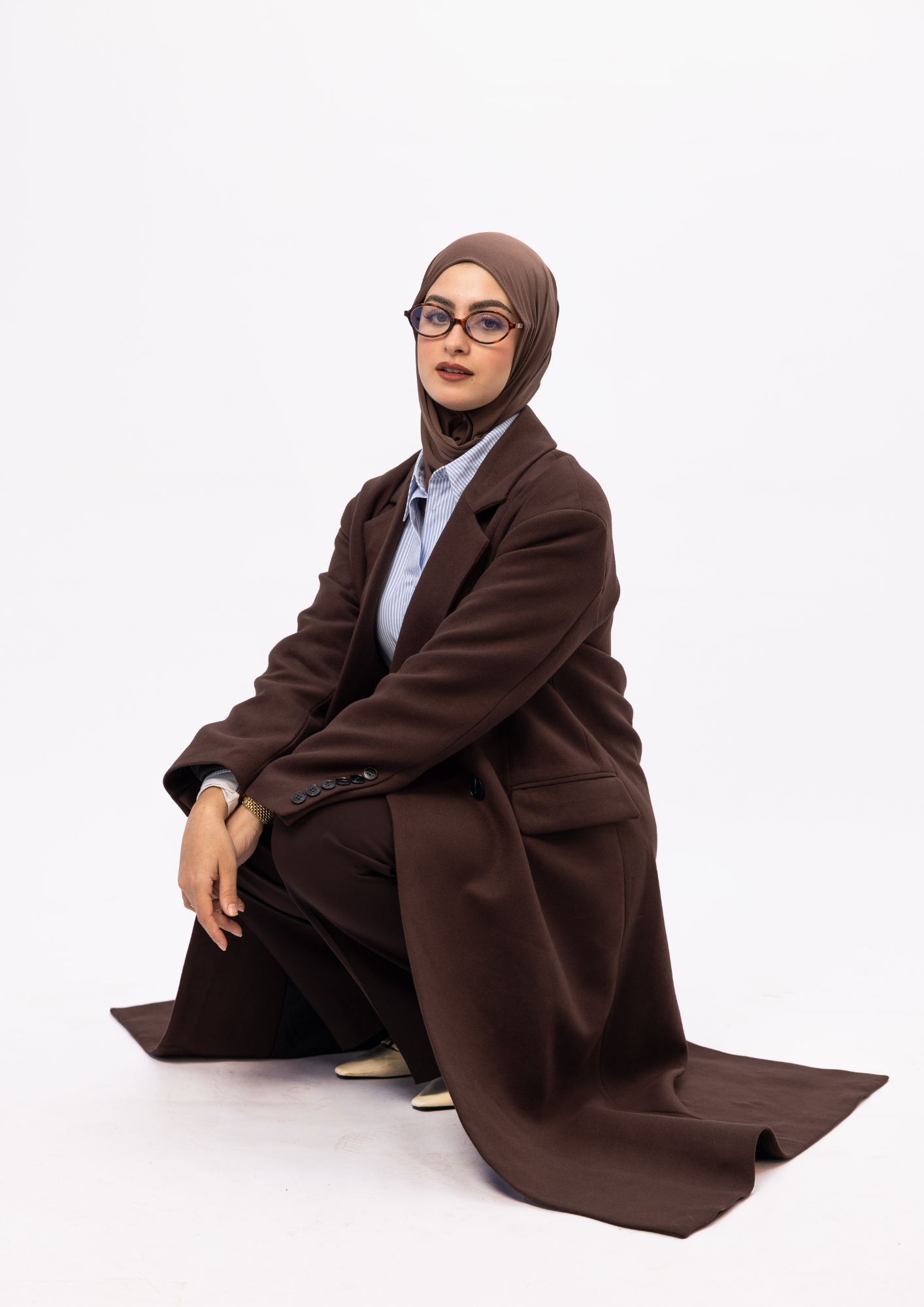 Manteau Élan — Marron Chocolat