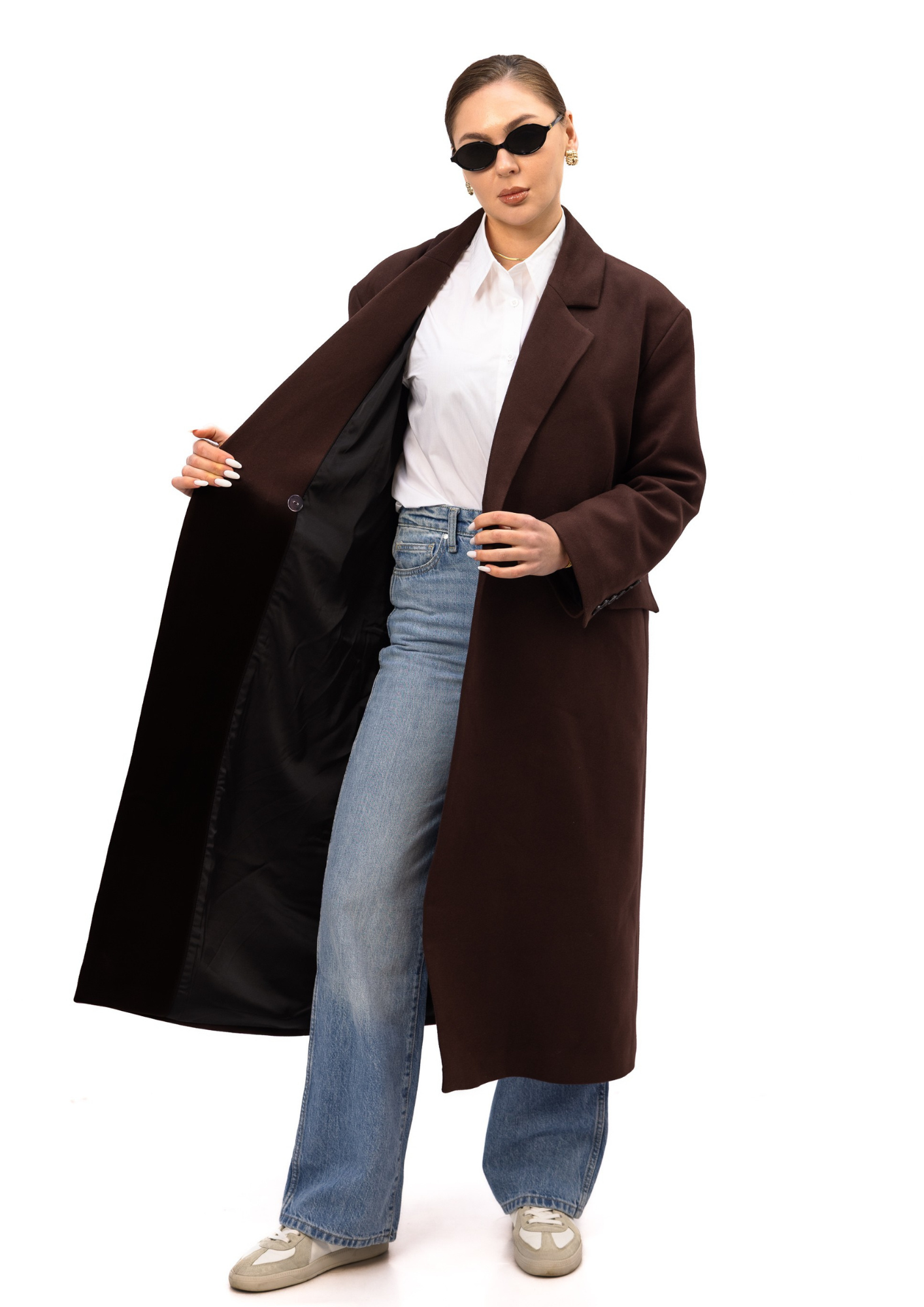 Manteau Élan — Marron Chocolat