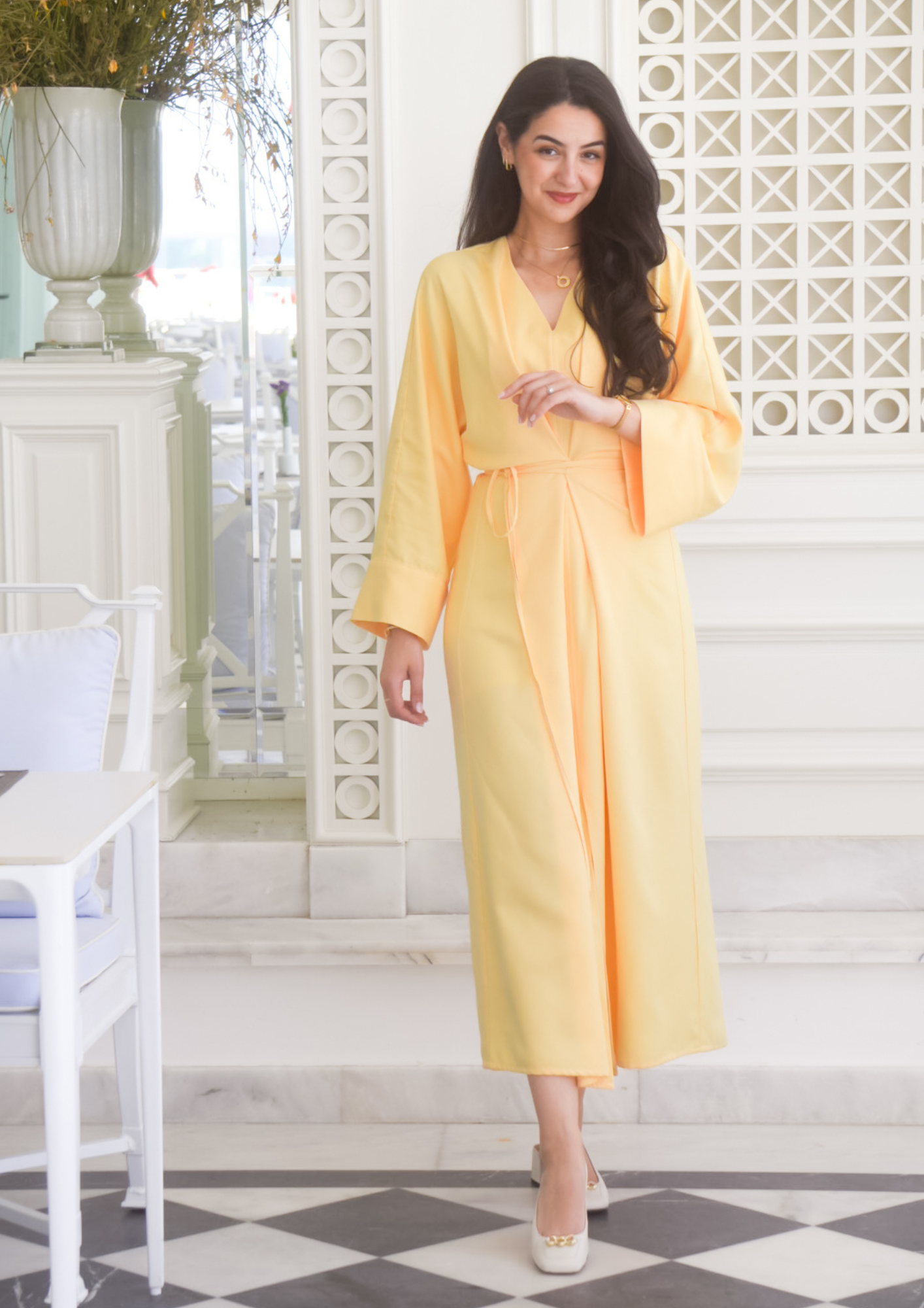 Robe Soleil - Jaune beurre