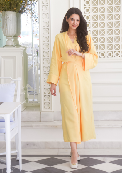 Robe Soleil - Jaune beurre