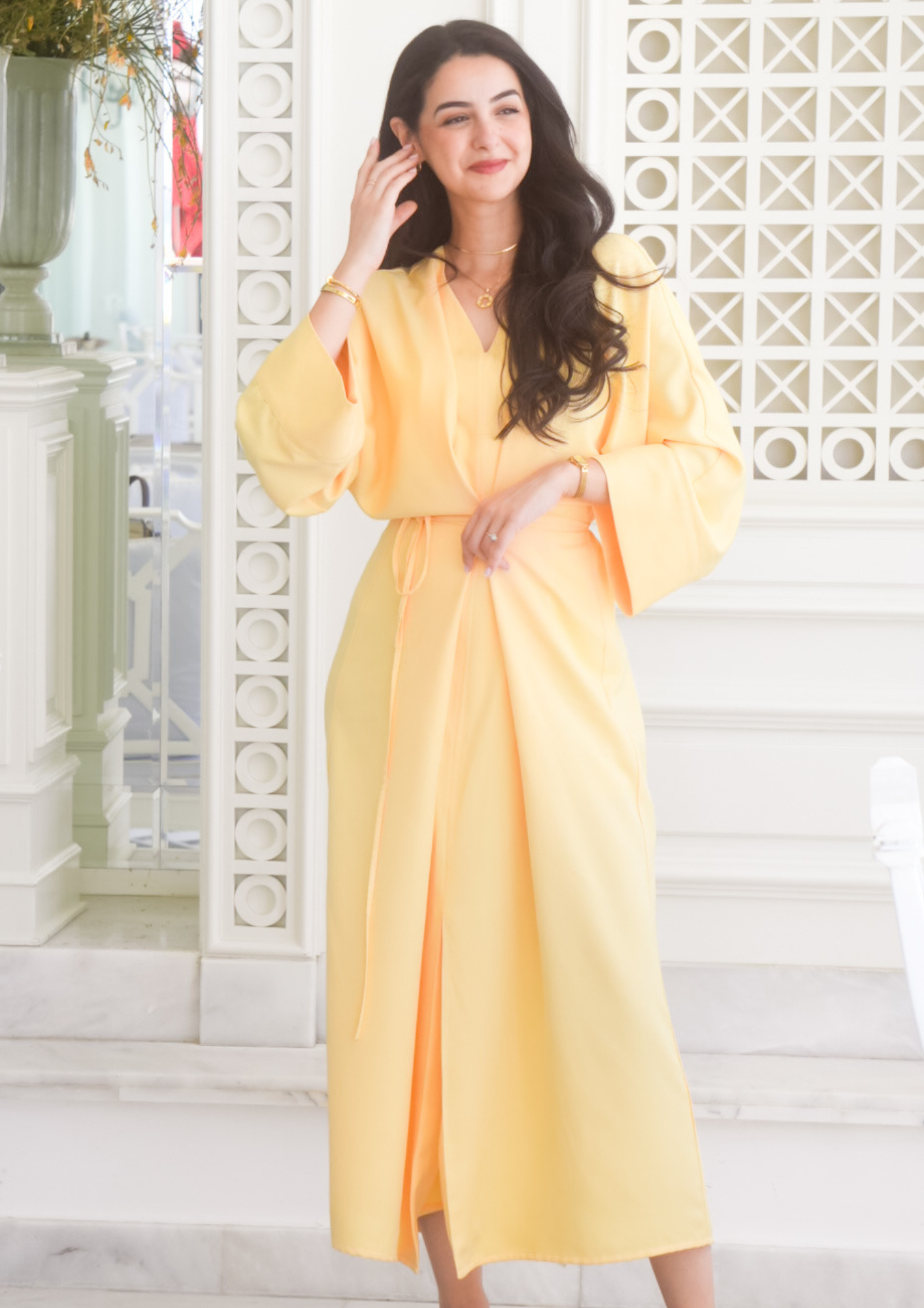 Robe Soleil - Jaune beurre