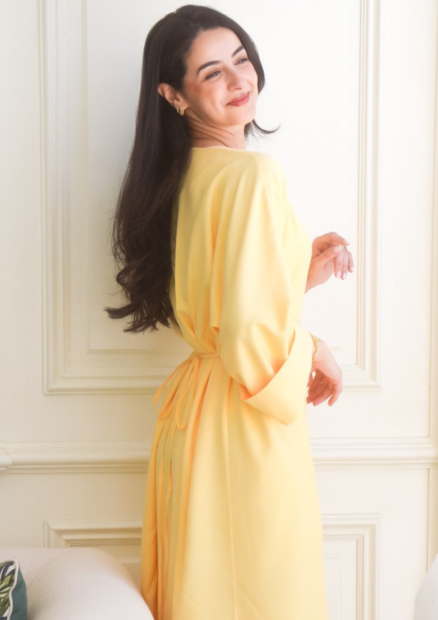 Robe Soleil - Jaune beurre