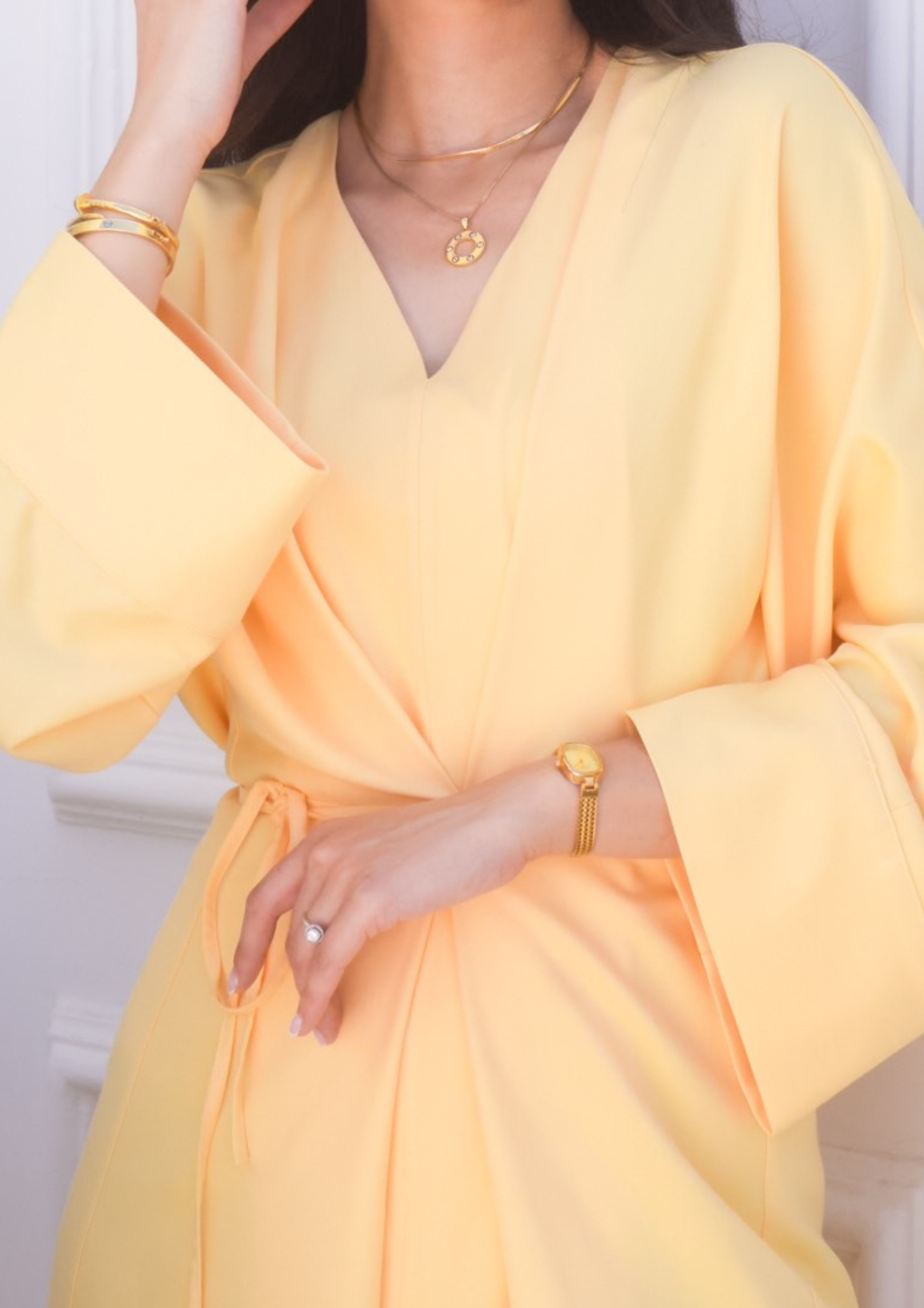 Robe Soleil - Jaune beurre