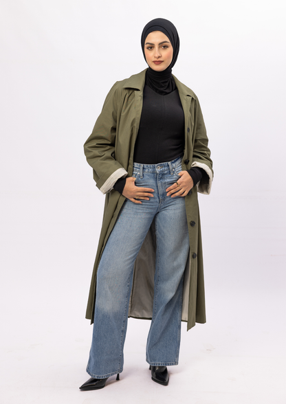 Trench Allure — Kaki
