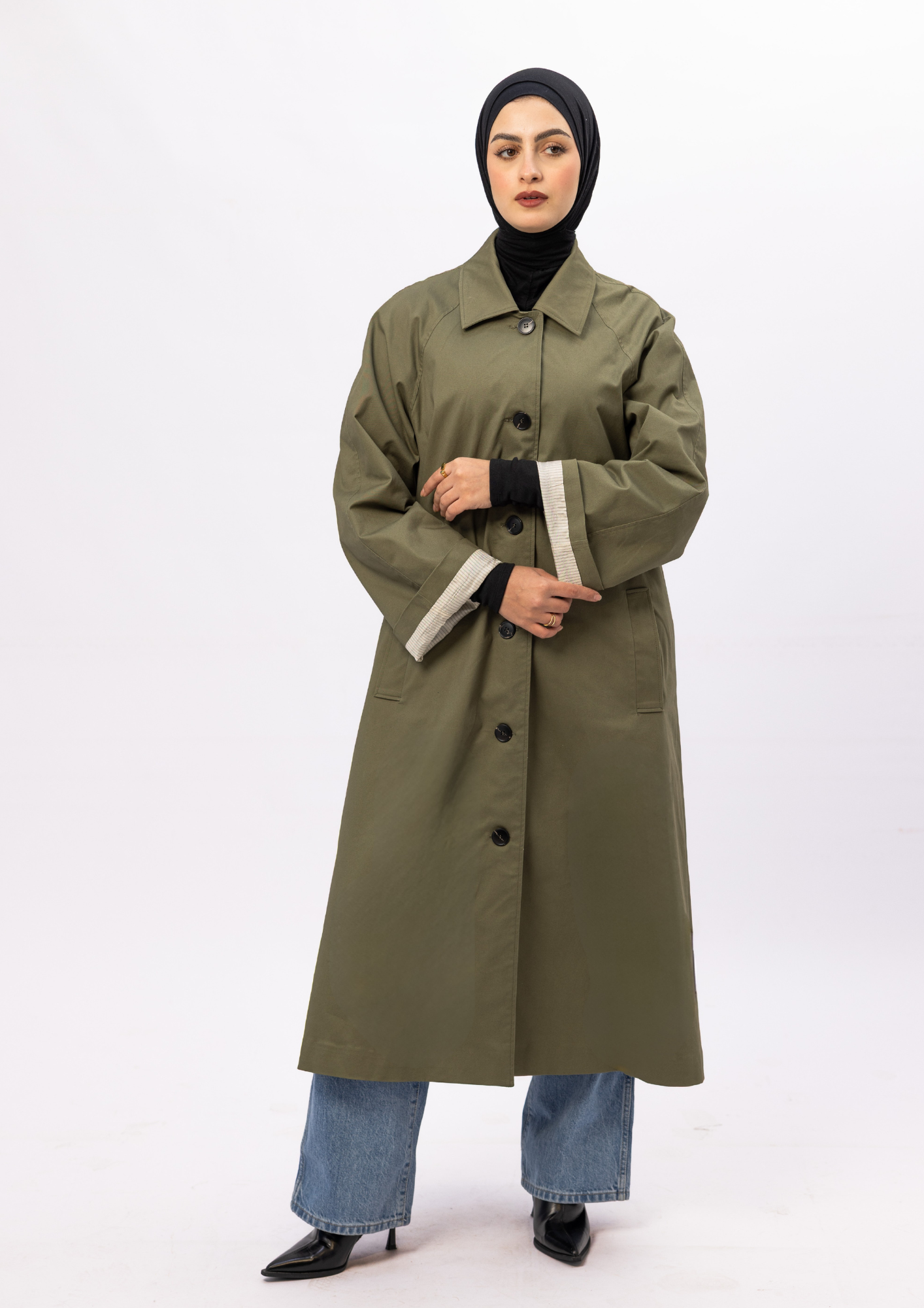 Trench Allure — Kaki