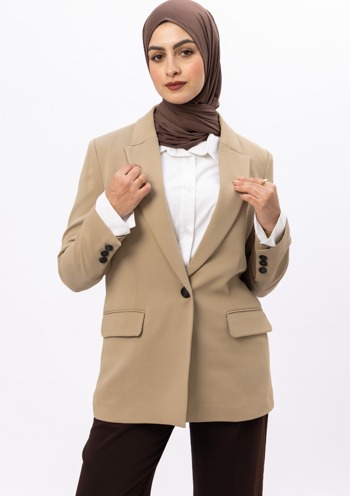 Blazer Ligne — Beige