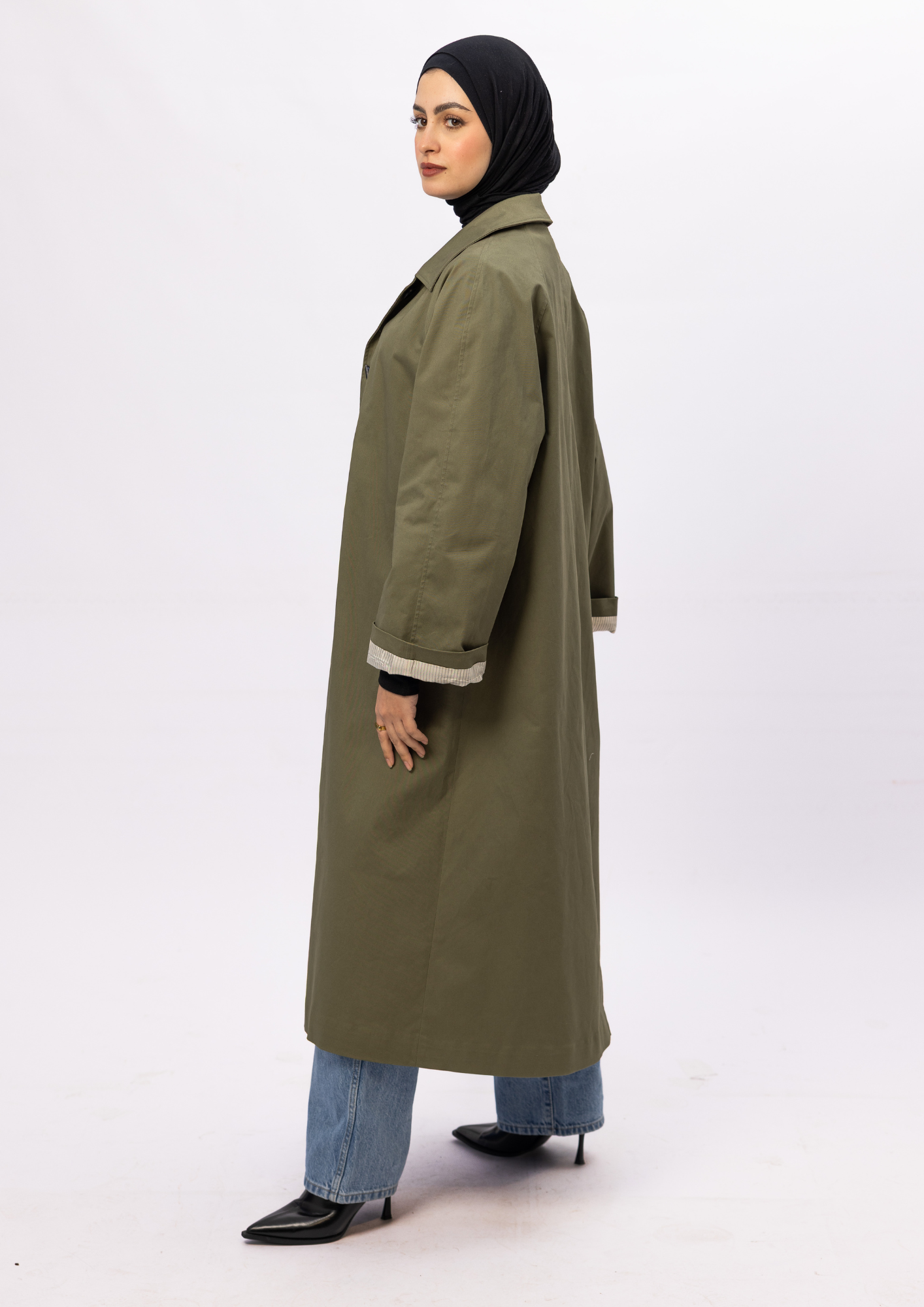 Trench Allure — Kaki