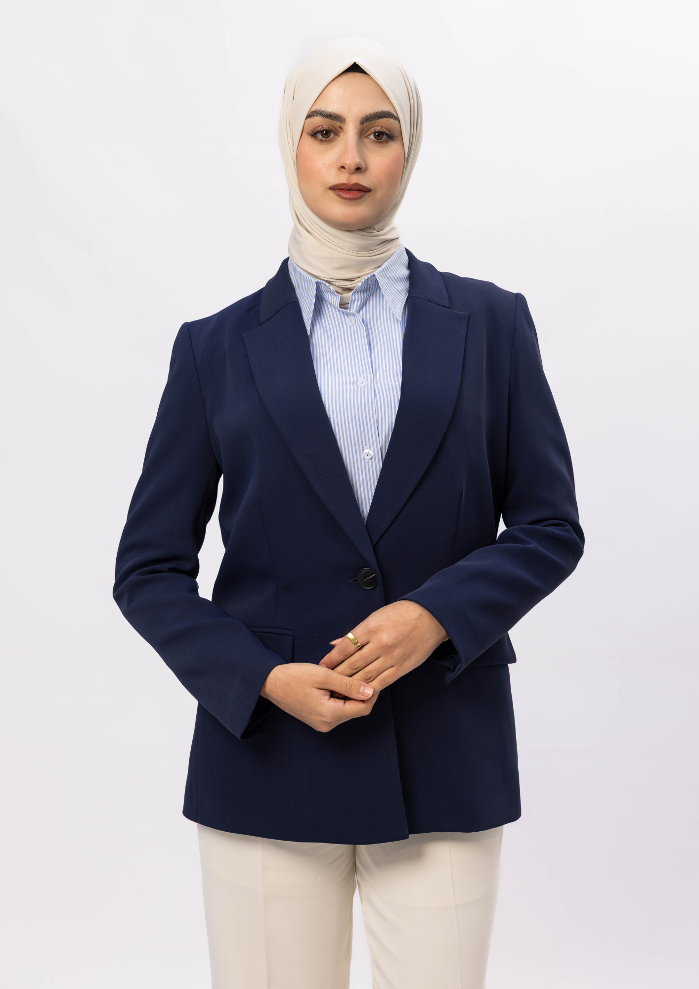 Blazer Ligne — Bleu Nuit