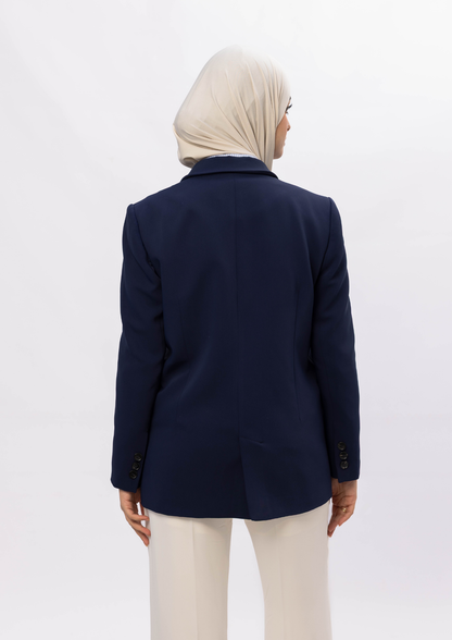 Blazer Ligne — Bleu Nuit