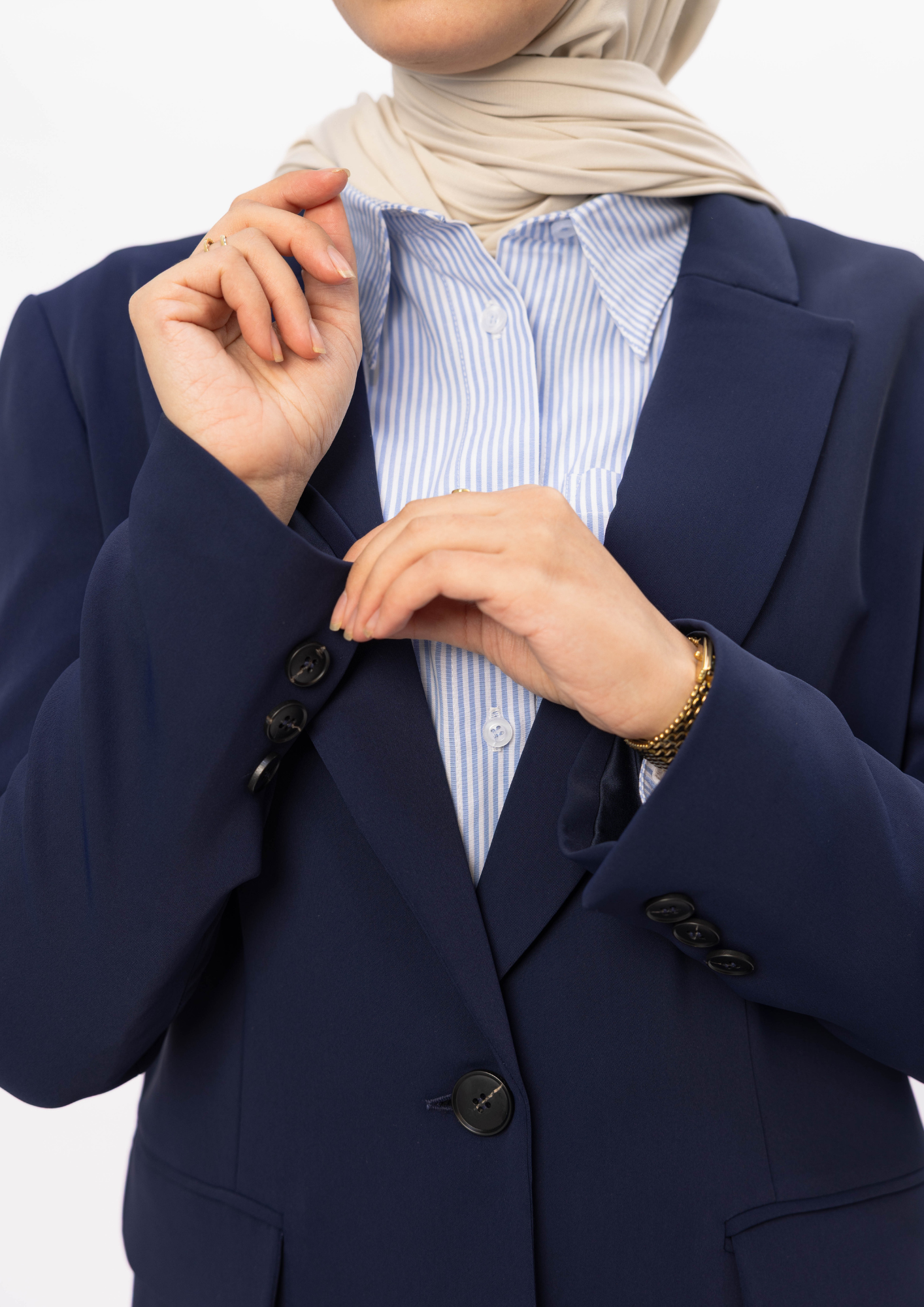 Blazer Ligne — Bleu Nuit