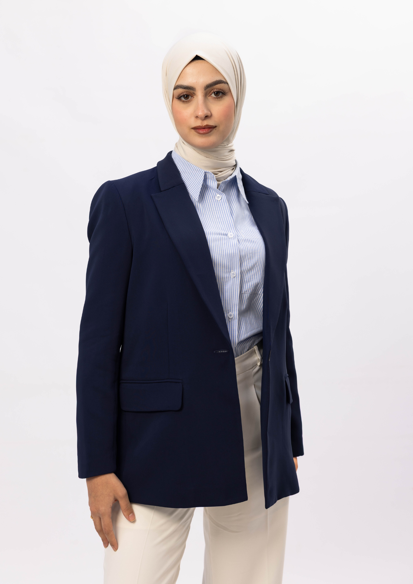 Blazer Ligne — Bleu Nuit