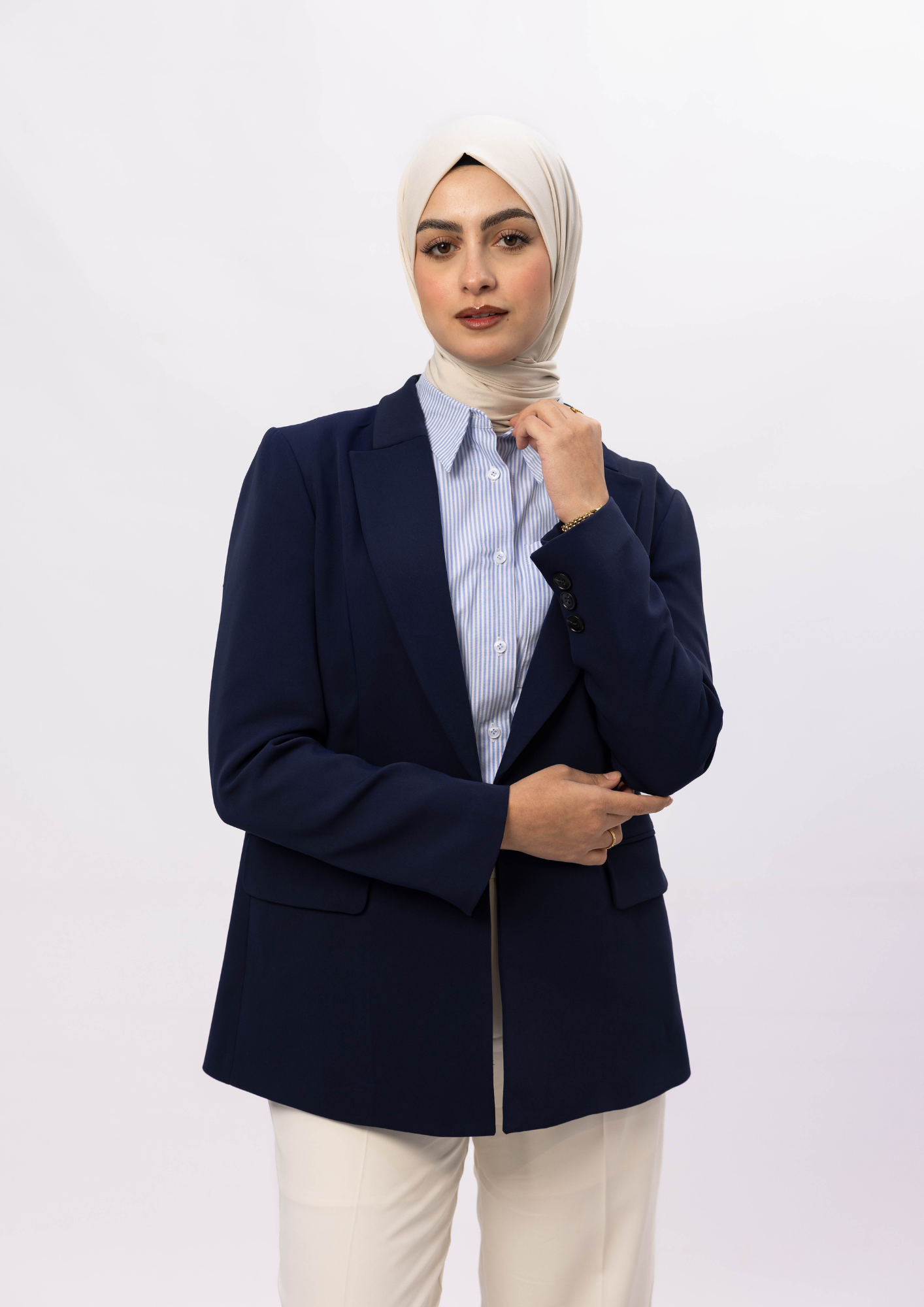 Blazer Ligne — Bleu Nuit