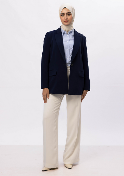 Blazer Ligne — Bleu Nuit