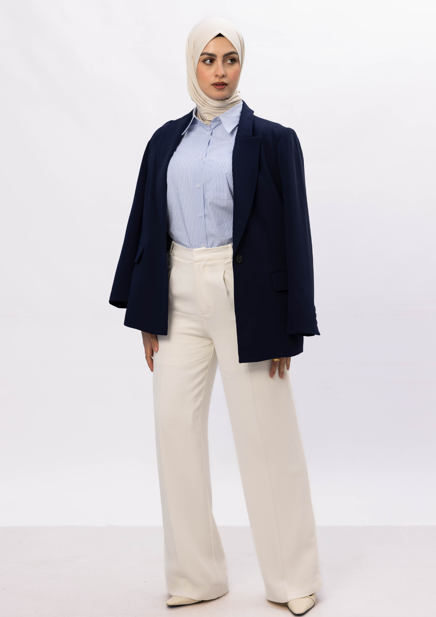 Blazer Ligne — Bleu Nuit