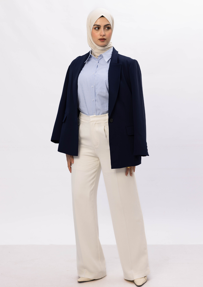 Blazer Ligne — Bleu Nuit
