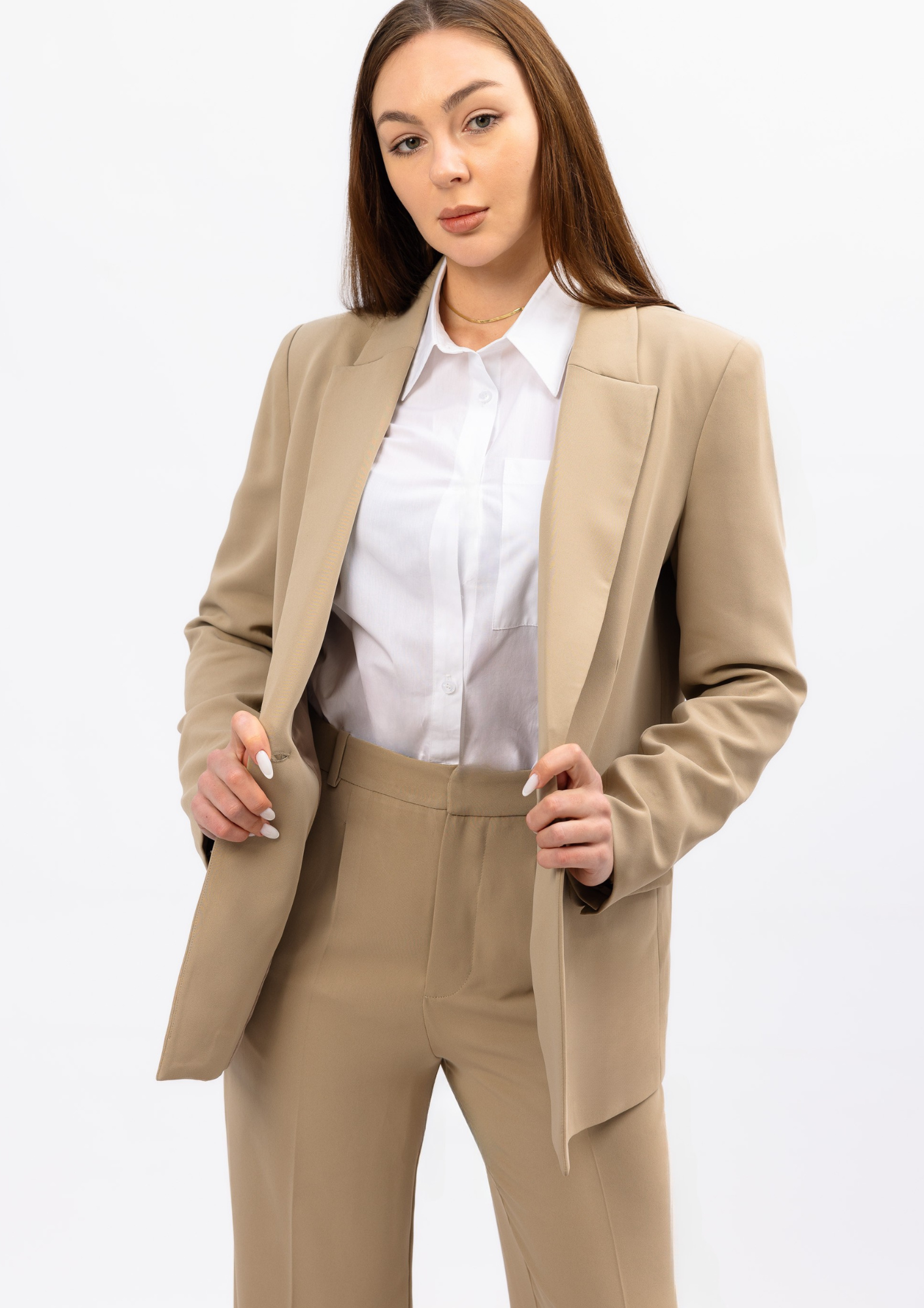 Blazer Ligne — Beige