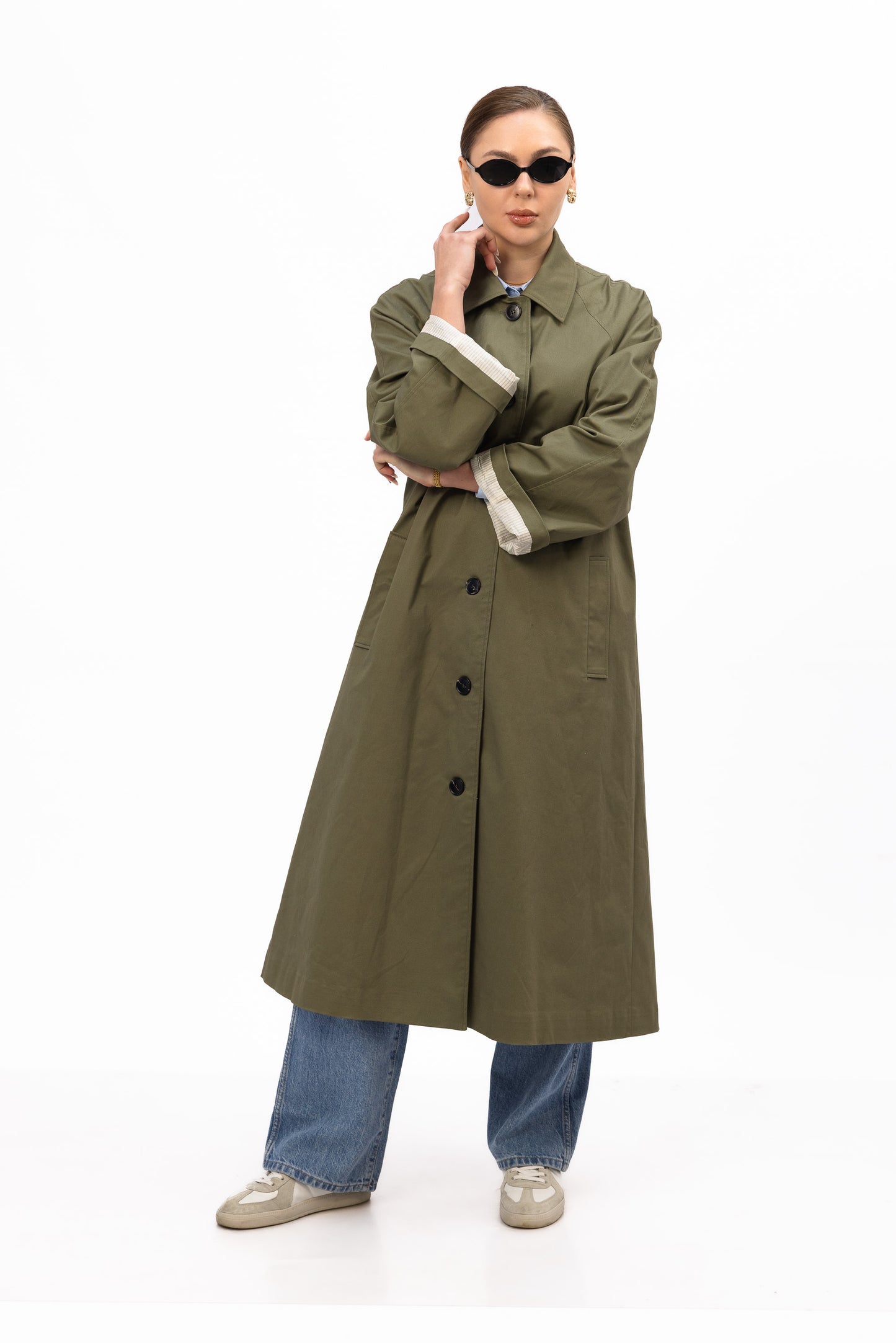 Trench Allure — Kaki