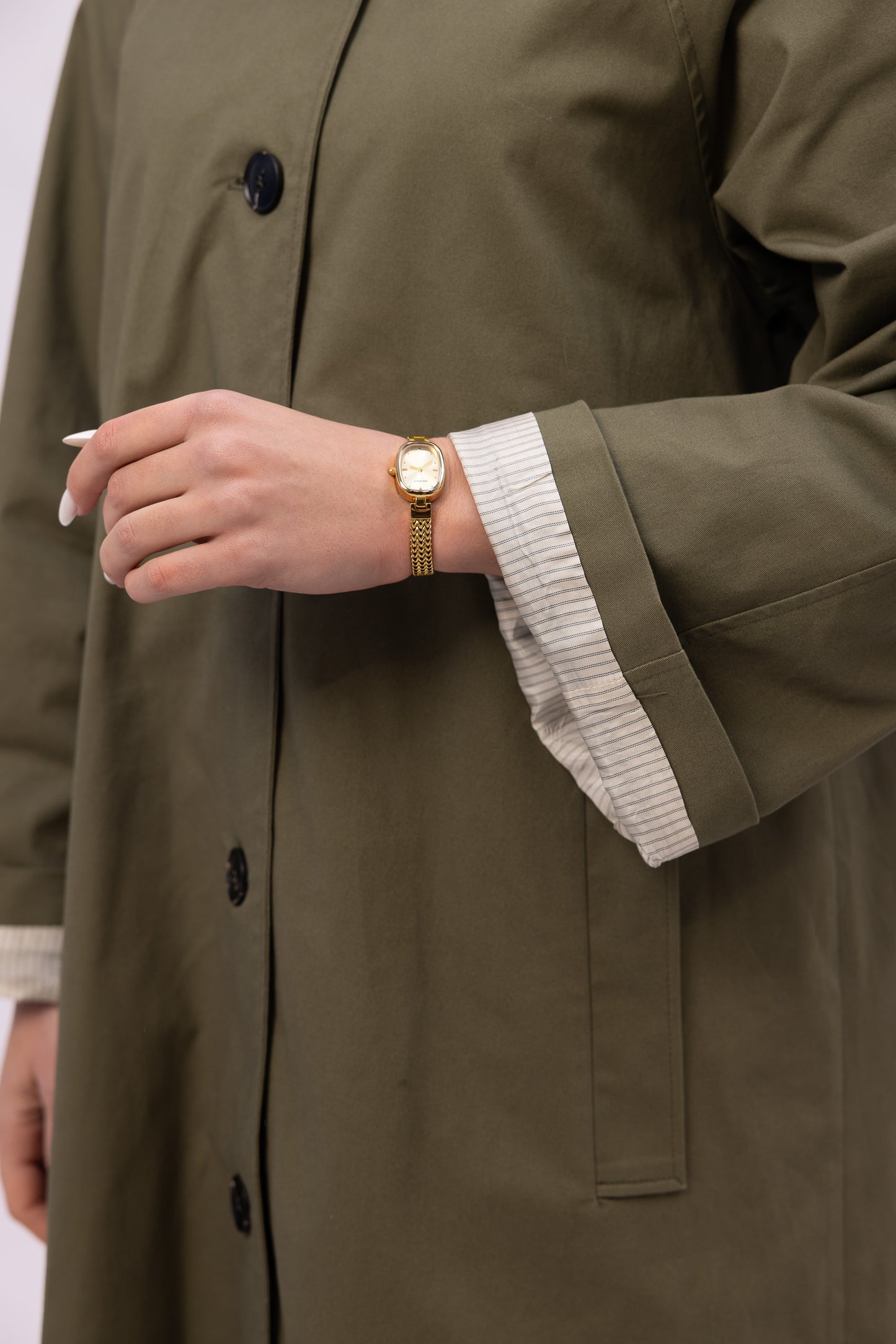Trench Allure — Kaki