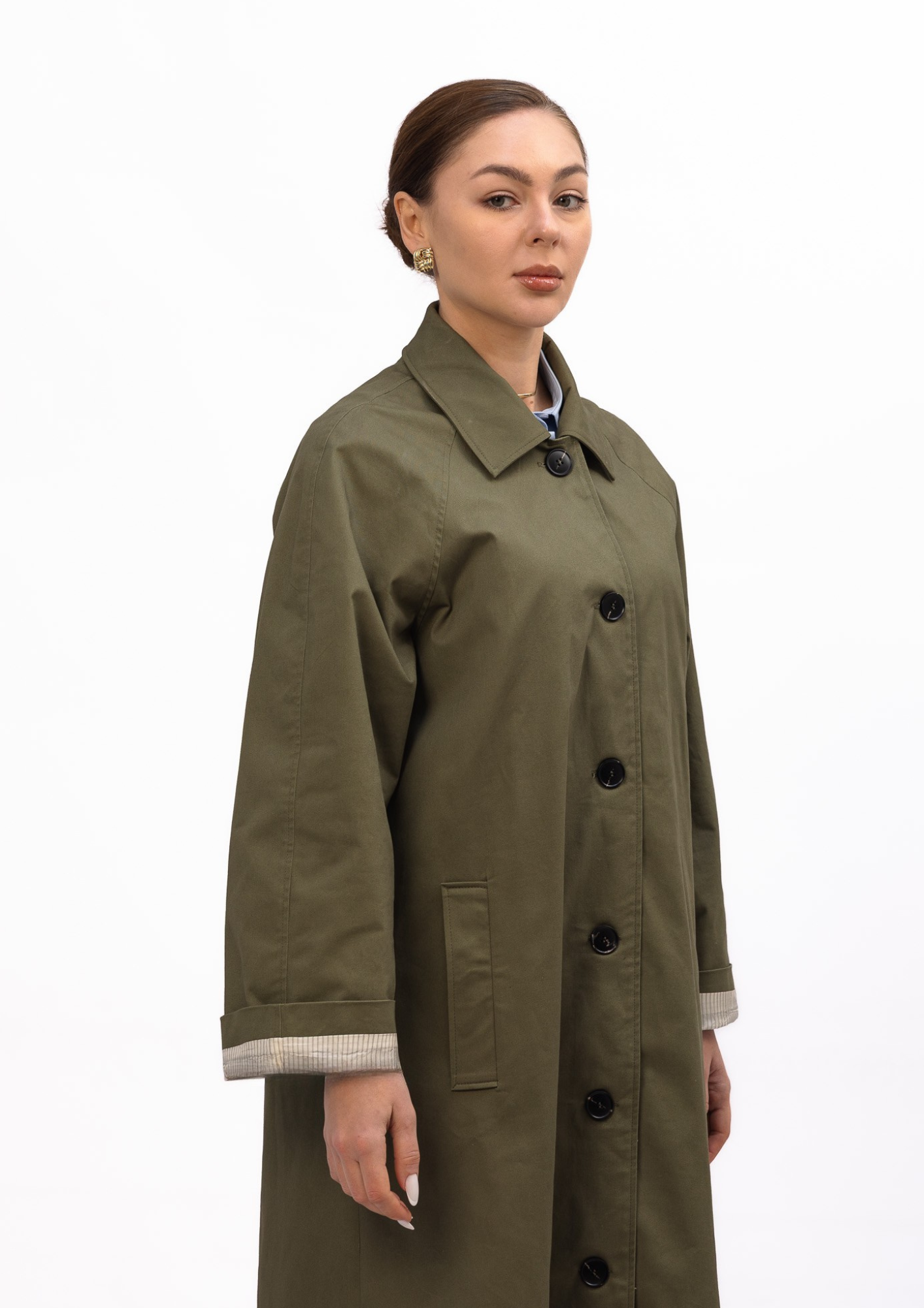Trench Allure — Kaki