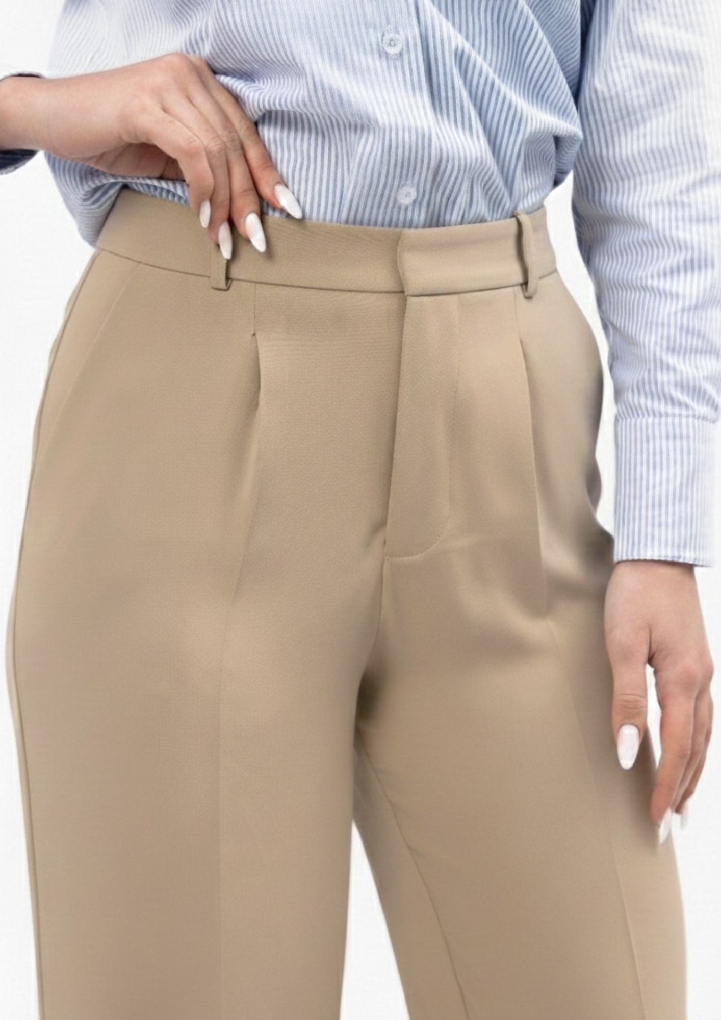 Pantalon Ligne — Beige