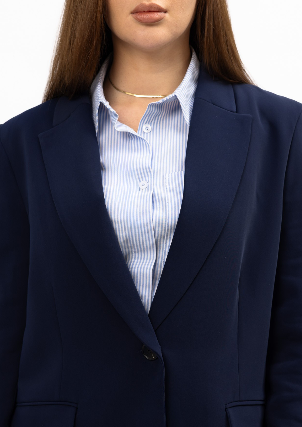 Blazer Ligne — Bleu Nuit