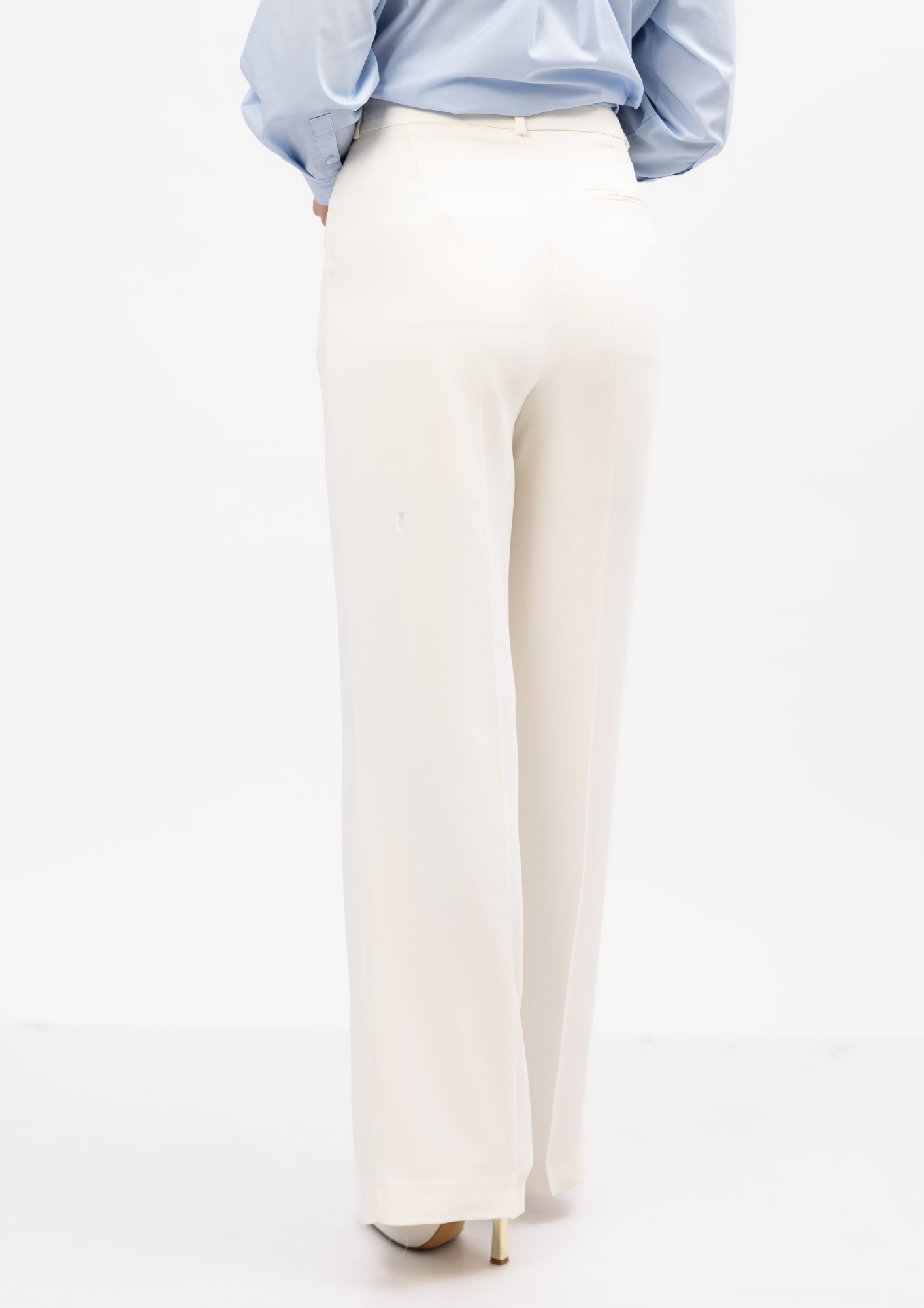 Pantalon Ligne — Blanc neige