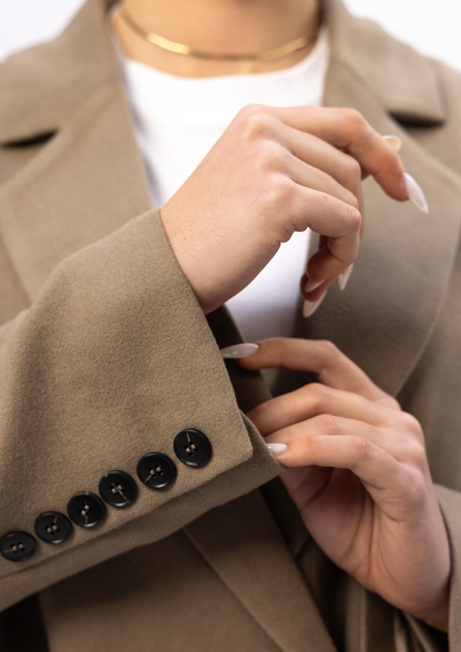 Manteau Élan — Taupe