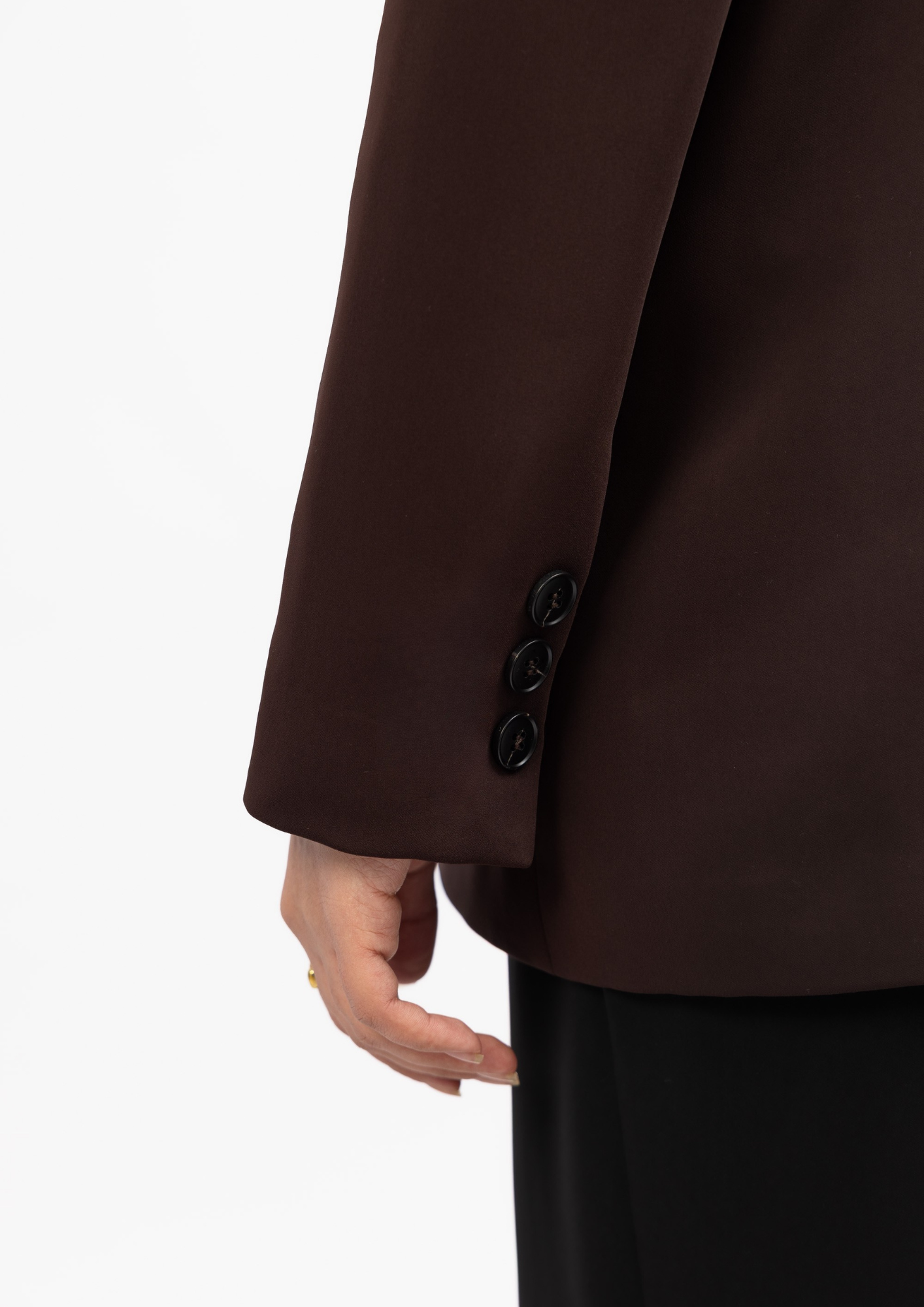 Blazer Ligne — Marron Chocolat